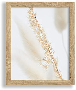 Vogel Design Bilderrahmen Arne 60 x 90 cm Sonoma Eiche MDF mit klarem 1 mm Kunstglas - Farbe und Größe frei wählbar