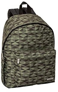 Comix Zaino Americano Allover Geometric, Verde, Taglia unica, 67132