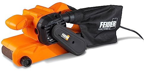 FEIDER, FPB900W, levigatrice a nastro, efficiente e facile da usare, efficiente e preciso dispositivi, 900 W 76 x 533 mm