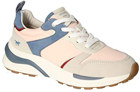 MUSTANG Femme 1453-303 Basket, Beige rosé, 42 EU