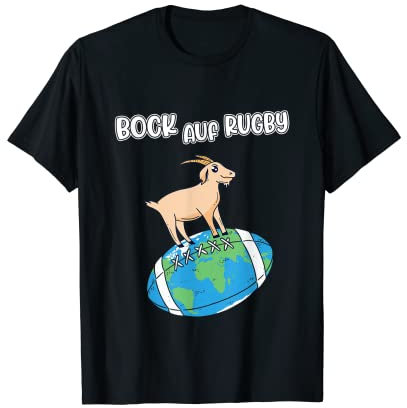 Herren Rugby Männer Rugbyball, Bock Auf Rugby T-Shirt