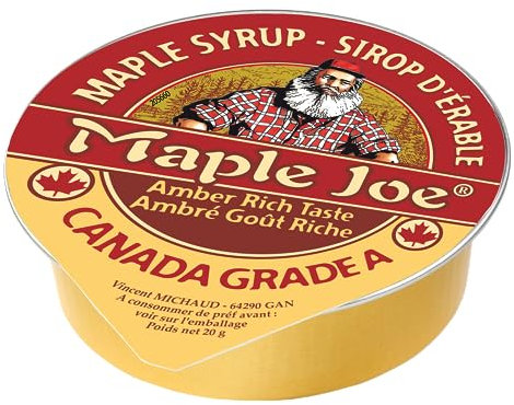120 Coupelles de sirop d'érable - Maple Joe®
