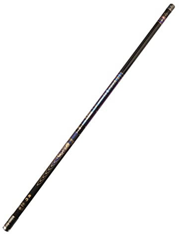 NaLsa Angelrute, 11-teilige Angelrute, 8–13 M, Casting-Ruten, Teleskopstangen-Set, Reise-Angelruten for Meer, Salzwasser, Süßwasser (Color : Carbon, Size : 10m)