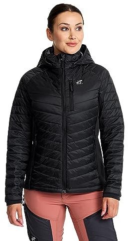 RevolutionRace Radical Insulate Jacket für Damen, Leichte und isolierende Jacke für den täglichen Gebrauch und alle Outdoor-Aktivitäten, Black, L