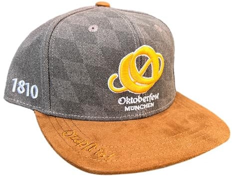 Bavarian Caps Oktoberfest München Cap, dunkelgrau, ONE Size