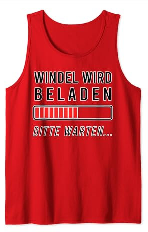 windel wird beladen bitte warten Tank Top