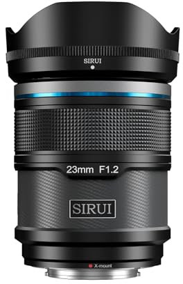 SIRUI Sniper 23mm Autofokus Objektiv, F1.2 Weitwinkel APS-C Kameraobjektiv, X Mount Objektiv für X-H2s, X-T5, X-M5,X-S20 (X Mount, Black)
