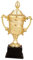 Trophée Or Trophée Compétitions de Football Récompense Coupe Bureau Récompense Participation Prix du Travail D'Équipe Trophée de Football, 24 cm