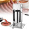 URJWAN Insaccatrice per Salsicce Verticale, Insaccatrice per Salsicce, Insaccatrice per Salsicce Verticale in Acciaio Inossidabile 304 A Due velocità, Insaccatrice per Salsicce Verticale Manuale,15L