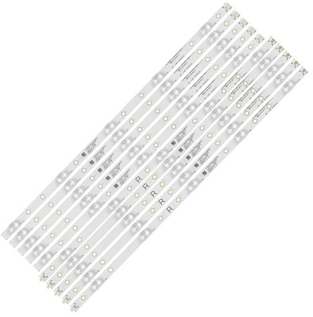 TUCANSBP Tira de LED for iluminación Trasera 10 lámparas compatibles for Philips 55 TV 55pus7304 55pus6704 55PUS7394 55PUS7504 LB-GM3030-GJ0D22555X10AN22-R-1-HLT