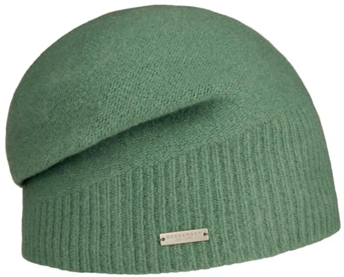 Seeberger Ribbed Edge Headsock Walkmütze Wollmütze Beanie Damenmütze Damen - Herbst Sommer Frühjahr Winter Frühling-Sommer Herbst-Winter