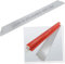 STREND PRO Lama di Ricambio 100 cm - Spessore 0,5 mm - Acciaio Inox - per Spatola per Stucco STREND PRO 100 cm