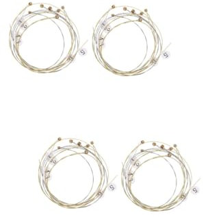 Abaodam 19pcs Lyre Strings Steel String Replacements Lyre Supplies for Replacement Simple Parts