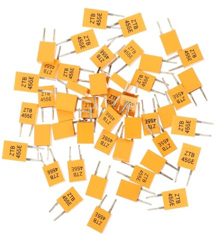 TOYANDONA 40pcs Passive Crystal Resonator Crystal Oscillator for Tv Control Ceramic Filter