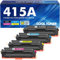 415A MFP M479fdw Toner: (Mit Chip) Kompatible Ersatz für HP 415A 415X Color Laserjet Pro MFP M479fdw M479dw M479fnw M479fdn M454dn M454dw W2030A (4er-Pack, Schwarz Cyan Gelb Magenta)