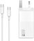 65W 3-Port Gan usb c Laptop Charger Replacement for iPhone16 15 Galaxy S23 S22 S21 Dell XPS 13 15 Mac Book Pro/Air,IPad,Google Pixel Etc