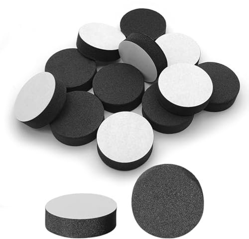 40 Pcs Invisible Plant Pot Feet,Pads Round Black Flower Pot Feet Risers with Strong Self Adhesive Pads,for Indoor and Outdoor Plant Pots and Furniture for Better Water Drainage