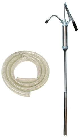 Toplionace Pompe à Huile Manuelle en Forme de U, avec Ventilation Par le Bas et Graisseur Hydraulique Amovible Non Obstruant