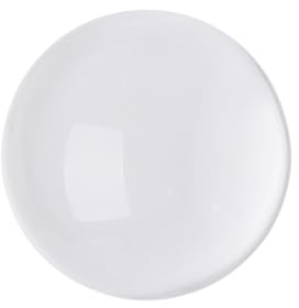 Kristallkugel 80mm aus Glas für Meditation, Fotografie | Klarer Kristall-glaskörper, Bürodeko und Wahrsagung, als Requisite zum Ausstellen und Jonglieren