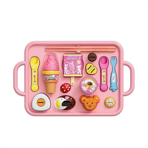 Jelly Strawberry Pudding Set, Food Pudding Feeding Children's House Play Toy, Pretend Play Food Kitchen Accessories,Novelty Early Education Strawberry Puddings Toy,Early Education Play-House Toys