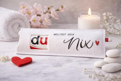 AnyCakes Schokoriegel Geschenkbox inkl. Duplo - Beste Freundin Geschenke Dankeschön Geschenk Freund Mädchen Geschenke Jahrestagsgeschenk Für Ihn Danke (Du wolltest doch Nix) (1)