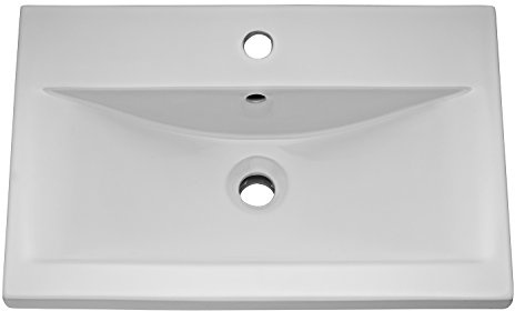 Premier 500mm 1 Tap Hole Mid-Edged Basin