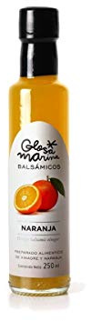GLOSA MARINA Crema Balsámica de Naranja - Balsamico Gourmet Essig Creme Orange (1 x 250ml)