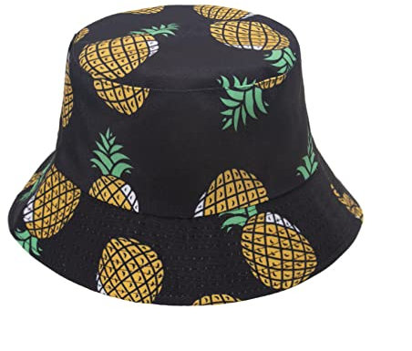 NA Fischerhut Baseballmütze Ananas Print Herren Damen Hüte Kinder Fischerhut Hip Hop Caps