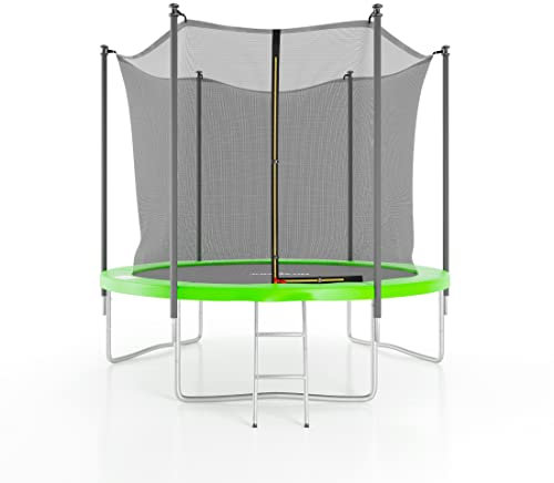 Trampolin Ø244 cm- 8FT Innennetz, Schutzmatte und Leiter