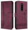 Bravoday Schutzhülle für Xiaomi Mi 9T / Xiaomi Mi 9T Pro/Redmi K20 / K20 Pro, Schutzhülle aus Leder mit Magnetverschluss, Flip Tasche für Xiaomi Mi 9T / Xiaomi Mi 9T Pro, Weinrot