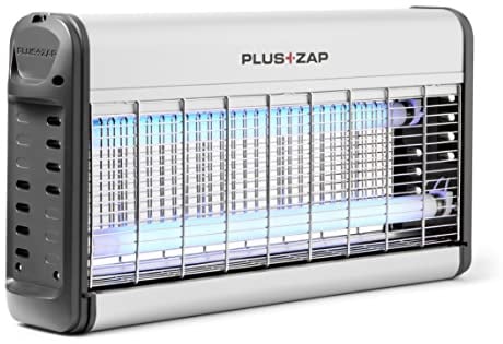 INSECT-O-CUTOR PlusZap Indoor Electric Fly Insect Killer | Mosquito Control | Powerful Killing Grid | Pre Installed UV Lamps | Catch Tray | 30W | Aluminium Grid