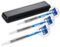 Hertha BSC Dartpfeil-Set Soft, bestehend aus 3 Dartpfeilen inkl. Flights, Etui