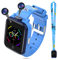 TOPCHANCES Smartwatch für Kinder Smart Watch kinderuhr mit GPS WiFi LBS Tracker, 2 Kamera, SOS, Wecker, Jungen Mädchen Smartphone Kids 3-12 Jahre (Blau), T13, T13 Blau, Einheitsgröße