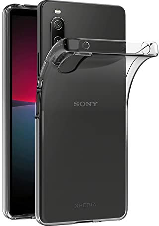 AICEK Kompatibel mit Sony Xperia 10 IV 5G Hülle, Transparent Silikon Handyhülle für Sony Xperia 10 IV 5G Hülle TPU Schutzhülle Bumper Crystal Clear Case