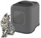 Ligo Lettiera Gatto chiusa Lettiera per Gatti con Filtro e Paletta contenitore sabbia igienico per gatto (GRIGIO FUMO, OLIMPIA)