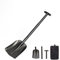 Lixada Teleskop-Schneeschaufel Kit Tragbare, Sport-Utility-Schaufel, einziehbare Campingschaufel, Schneeräumwerkzeug