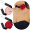 XEPST Blumen Halskette Damen Choker Halsband, Velvet Chokers Schwarz Band Choker Halsband Blumen Ketten für Damen Mädchen Braut Hochzeit Party Geburtstag Halloween