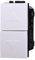 ETTROIT LB1204 Pulsante Doppio Interbloccato Saliscendi 10A Bianco Compatibile Con Bticino Living Light