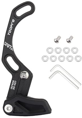 SHULLIN Kettenführung MTB Downhill Kettenführung Mountainbike Kettenführung Fahrradkettenabweiser ISCG 05 MTB Downhill Fahrrad Kettenführung für Fahrradzubehör mit Tretlager
