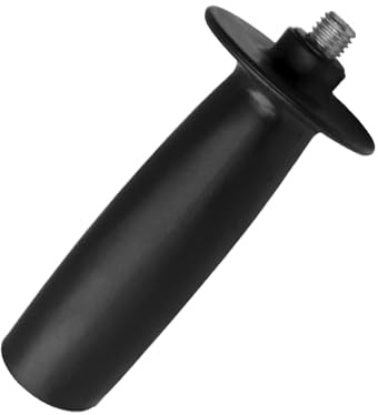 Angle Grinder Auxiliary Handle with M10 Thread, Replacement Side Handle Accessories for Hand Drill, Grinding Machine, Power Tools (Black)