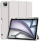 ZKTUYU Case for iPad Air 13 Inch M3/M2 (2025/2024) / iPad Pro 12.9 inch 6th 5th Generation 2022 2021 with Pencil Holder, Smart Stand Trifold Case with Soft TPU Back Cover, Auto Sleep/Wake, Gray