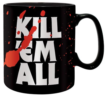 GB eye Metallica Kill 'Em All Keramiktasse für Kaffee und Tee, 460 ml, Metallica-Tasse, Kaffeetasse, Metallica-Merchandise-Artikel, Metallica-Geschenke