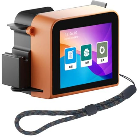 Imprimante à Jet d'encre Portable, Machine D' à écran Tactile 4 Cœurs, Processeur 4 Cœurs, Portable, Imprimante à Jet d'encre LED, la Conception pour L'utilisateur, écran Tactile