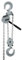 Wiltec Mini Hebelzug bis 6 t, robuster Handkettenzug 1,5 m Hubhöhe, Kettenzug aus Aluminium, manueller Hebelzug, hochbelastbares Hebemittel