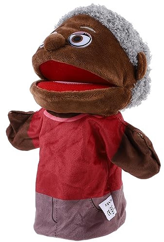 Supvox Handpuppe Cartoon Familienmitglied Plüsch für Geschichtenerzählen Kreative Interaktive Puppen für Fördert Vorstellungskraft und Motorische Fähigkeiten