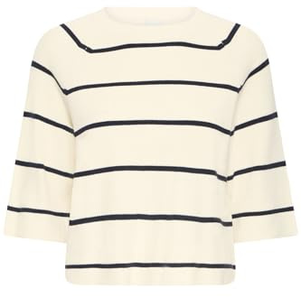 ICHI Damen Ihboston Ms Pullover (1er Pack)
