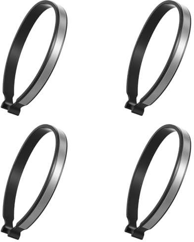 JIYIN 4 Stück Fahrrad Hosen Clips, Reflektierender Hosenklammer Fahrrad Hosenschutz Reflektoren PVC Fahrradklammern Fahrrad Knöchelbänder für Herren Damen Radfahrer