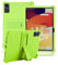 Case for Xiaomi Redmi Pad SE 11 Inch Tablet,daunke Soft Silicone Cover,with Folding Stand,Lightweight Shockproof,Anti-Scratch,All-Around Protection,Green