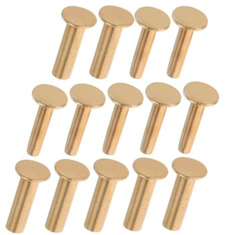 Cabilock Kitchen Handle Rivets 7 Pairs Replacement Rivets for Handle Fasteners Screw Fixing Nuts DIY Repair Accessories Easy Install