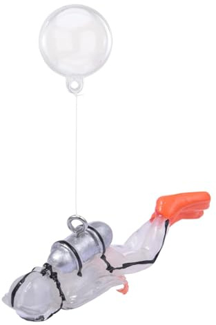 DzpKrka Aquarium Diver Dekorationen,Luminous Aquarium Floating Ball Dekoration | Fish Tank Decor Underwater World Small Floating Ball Schwimmvorrichtung für Aquarien
